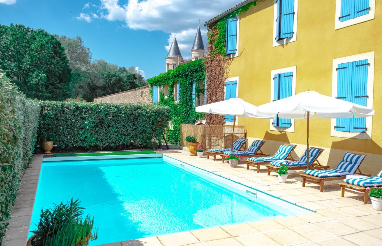 Logis Hotel Et Restaurant La Bastide Cabezac Bize-Minervois Exterior foto